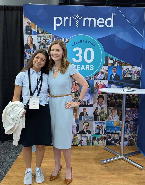 Faculty and Young Attendee